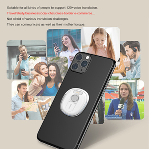 Dispositivo Traductor Inteligente Mini con IA, Motor <span class=keywords><strong>de</strong></span> Voz ChatGPT, Traducción <span class=keywords><strong>en</strong></span> Tiempo Real y Sin Conexión, Más <span class=keywords><strong>de</strong></span> 120 Idiomas para Viajes, Negocios y Comercio Electrónico - Product Image 4