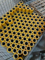 Pneu en polyuréthane avec roulettes avant, résistant et Durable, à faire soi-même, pour palette électrique, chariot élévateur