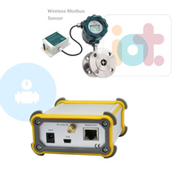Medidor de Flujo de Agua Inalámbrico de 433MHz con Lectura Remota Modbus, Sensor con Salida RS485, Plástico, OEM/ODM, IP65