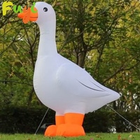Vente Flash : Modèle géant gonflable de canard et d'oie multi-styles pour la publicité extérieure de marques et la décoration de scènes de parcs et de festivals
