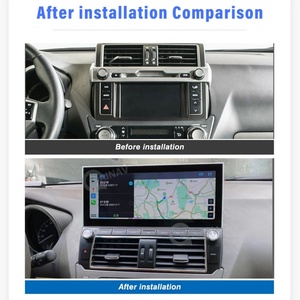 วิทยุติดรถยนต์ขนาด 12.3 นิ้ว สำหรับ Toyota Land Cruiser Prado ปี 2014-2017 ระบบ Android 10 เครื่องเล่นมัลติมีเดีย วิดีโอ สเตอริโอ GPS Carplay - Product Image 2
