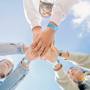 Bracelets promotionnels en polyester imprimé, 1,5 cm de largeur, 1 mm d'épaisseur, décontractés, sécurisés, NFC RFID, pour concerts - Product Image 6