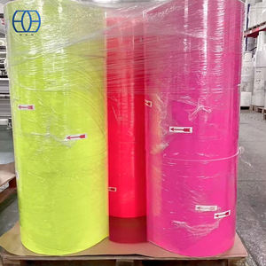 Kertas neon perekat diri merah/hijau/kuning/Oranye/merah muda A4 kertas perekat Jumbo Kertas Label stiker warna - Product Image 5