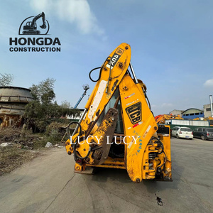 JCB 4CX Used Mini Loader Good Working Condition Retroexcavadora <b>Earth</b>-<b>Moving</b> Equipment Front Loader Type for Sale - Product Image 1