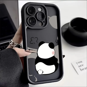 เคสโทรศัพท์ลายการ์ตูนแพนด้าสำหรับ <span class=keywords><strong>iPhone</strong></span> 15 14 <span class=keywords><strong>PRO</strong></span> <span class=keywords><strong>MAX</strong></span> 11 <span class=keywords><strong>12</strong></span> 13 <span class=keywords><strong>Pro</strong></span> XR x SE <span class=keywords><strong>2022</strong></span> 2020 7 8 15 PLUS เคส14Pro แบบนิ่มสุดหรู - Product Image 1