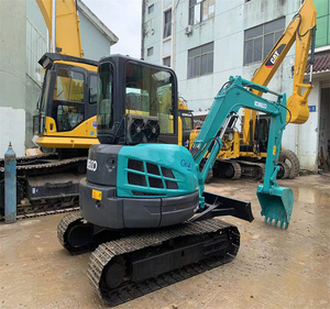 Excavatrices d'occasion Kobelco Sk55 de haute qualité, originales du Japon, 5,5 tonnes, mini-pelle d'occasion Kobelco Sk55 pour la maison en vente - Product Image 4