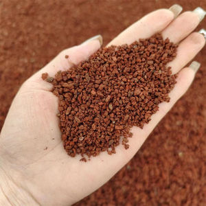 Sable d'<span class=keywords><strong>aquarium</strong></span> rouge dégringolé décoratif basalte <span class=keywords><strong>pierre</strong></span> <span class=keywords><strong>ponce</strong></span> de lave naturelle <span class=keywords><strong>pierre</strong></span> de roche de lave rouge <span class=keywords><strong>pierre</strong></span> de lave poreuse - Product Image 5