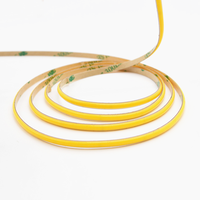 Bandes LED COB flexibles 5MM CCT réglables 600 LED/m 7+7W 2700K-6000K à double puissance