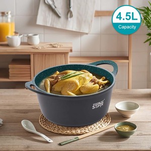 Juego de Utensilios de Cocina de Acero Inoxidable 304 Exclusivo de Winning Star, Sartén Antiadherente Multifuncional para Freír Arroz - Product Image 4