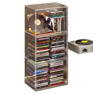 <span class=keywords><strong>Tiroir</strong></span> de rangement transparent en cristal pour stylos, pinces et mèches de <span class=keywords><strong>bureau</strong></span> - Product Image 5