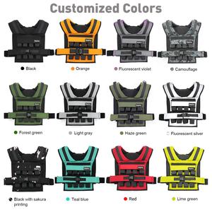 <span class=keywords><strong>Chaleco</strong></span> Ergonómico <span class=keywords><strong>de</strong></span> Hierro, <span class=keywords><strong>Chaleco</strong></span> <span class=keywords><strong>de</strong></span> <span class=keywords><strong>Peso</strong></span> <span class=keywords><strong>de</strong></span> 1-16KG con Rayas Reflectantes para Entrenamiento <span class=keywords><strong>de</strong></span> Fuerza, Calistenia - Product Image 4