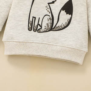 Ensemble de vêtements pour enfants, ensemble assorti, body à manches longues, fabricants de vêtements en coton, vêtements en gros - Product Image 3