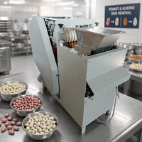 Machine à décortiquer les cacahuètes automatique Senyo, éplucheuse de peau rouge d'arachide, petite décortiqueuse d'amandes, en acier au carbone/SS304, capacité de 100-300 kg/h