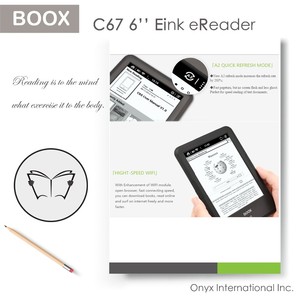 BOOX Carta2 de 6 Pulgadas con Pantalla HD Eink, Táctil Capacitiva, Wifi, Audífonos, Luz Frontal, Inglés/Ruso/Hebreo, 8 GB de Memoria, 2 Semanas de Autonomía - Product Image 4