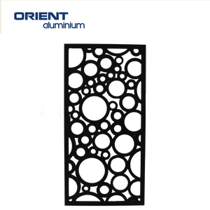 Écran de séparation de pièce avec panneaux gravés Cnc en aluminium, 10 pièces, Art 600 - Product Image 4