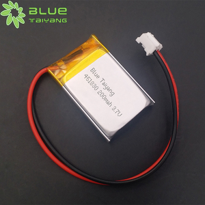 Petite batterie Lipo 451830 3.7V 200mAh <span class=keywords><strong>1S</strong></span> 0.74Wh, batterie au lithium polymère rechargeable pour appareils connectés - Product Image 1