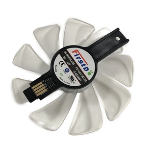 Ventilateur de refroidissement GPU RX 580/480/470/<span class=keywords><strong>570</strong></span> 100MM 0.45AMP FD10015M12D pour cartes graphiques Sapphire RX480 RX470 RX580 RX570 <span class=keywords><strong>NITRO</strong></span> VGA - Product Image 6