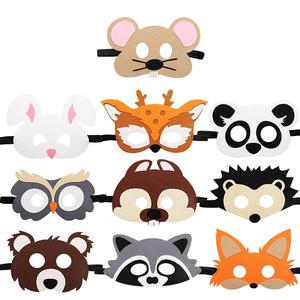 Máscaras <span class=keywords><strong>de</strong></span> Fieltro <span class=keywords><strong>de</strong></span> Animales Divertidos, Tema <span class=keywords><strong>de</strong></span> Animales Salvajes, Recuerdos <span class=keywords><strong>de</strong></span> Fiesta <span class=keywords><strong>de</strong></span> <span class=keywords><strong>Cumpleaños</strong></span> <span class=keywords><strong>de</strong></span> Halloween, Disfraces <span class=keywords><strong>para</strong></span> Niños, Artículos <span class=keywords><strong>para</strong></span> <span class=keywords><strong>Fiestas</strong></span> <span class=keywords><strong>de</strong></span> Disfraces - Product Image 2