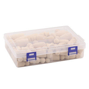 Figuras de marionetas de madera para manualidades, juego en caja de 55 piezas, suministros para manualidades para niños, proyectos de arte - Product Image 4