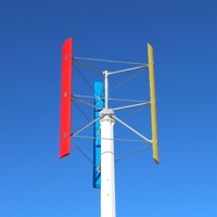 SMARAAD 6KW SH 220V Turbine éolienne verticale 5000W pour système énergétique domestique Générateur éolien hybride