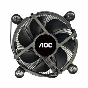 AOC T10 Tiên Tiến 100W Chất Lượng Cao <span class=keywords><strong>CPU</strong></span> Cooler Kích Thước Nhỏ Gọn Tản Nhiệt Cao Làm Mát Pwm <span class=keywords><strong>Fan</strong></span> 4P Cổng Điện Đồng Dưới - Product Image 1