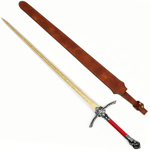 Épée Shadow of the Erdtree 107cm Rellana Twin Moon Knight, non affûtée, en métal, accessoire de cosplay, à partir de 14 ans - Product Image 2
