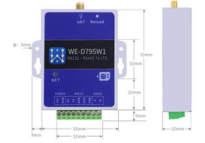Базовая станция 2,4 ГГц RFID-считыватель диапазона 200 м/передатчик/1000 метки для дрона-40 ℃ ~ 85 ℃ 4G LTE - Product Image 6