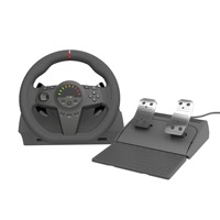 Volante de Juego Giratorio de 270 Grados con Joystick para PC, PS3, PS4, Xbox y Nintendo Switch con Pedal de Audio