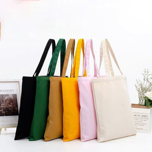 Bolsa de Asas de Lona para Compras, Personalizada, de Alta Calidad, al Por Mayor, a Bajo Precio, con Logotipo Impreso - Product Image 1