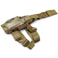 600D Drop Leg Holster Cuisse Holsters Tactique Molle Pouch Main Droite Réglable Crochet et Boucle Fermeture