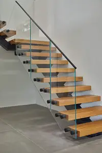 Reilbu Balaustre Corrimano Montaggio Laterale per <span class=keywords><strong>Ringhiere</strong></span> in Vetro per Scale Interne Domestiche - Product Image 6