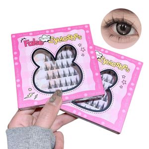 Pestañas Postizas 3D Hechas a Mano Sin Pegamento, Mixtas, Sin Raíz, Naturales, Individuales, de Larga Duración, Ajuste Seguro y Cómodo - Product Image 4