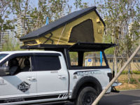 Tente de toit légère et moderne en aluminium pour pick-up 4x4, auvent de camping en tissu Oxford pour le camping hors route