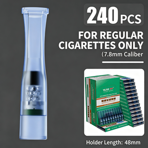 Boquillas de filtro desechables para cigarrillos, filtración magnética multicapa para hombres, boquilla para cigarrillos con reducción de alquitrán, soporte para filtro de cigarrillos - Product Image 6