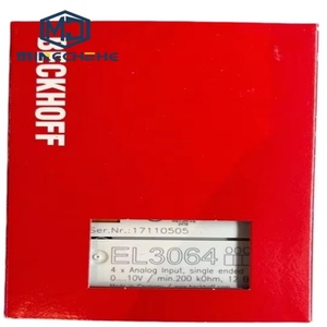Module PLC EL3064, module de contrôle industriel, module d'entrée numérique, module de contrôleur logique programmable, automatisation industrielle - Product Image 1