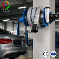 Tuyau d'extraction d'air résistant à la chaleur 650C homologué CE ISO, enrouleur de 10 m avec tuyau en tissu de 150 mm pour atelier et garage, personnalisable OEM 1YW