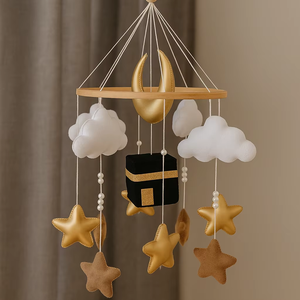 प्रीमियम बेबे ट्रेंडिंग यूनिक नर्सरी की आपूर्ति करता है: मुस्लिम कोरन कस्टम कुरन बेबी क्रिब मोबाइल - Product Image 5