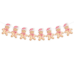 <b>Christmas</b> Gnomes Banner Paper Decorations For Holiday Party Decor - Product Image 3