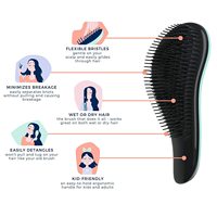 Brosse démêlante anti-statique magique à manche, en plastique ABS, pour un massage des cheveux et une démêlage en douceur, couleur personnalisable, disponible en OEM/ODM – Meilleures ventes