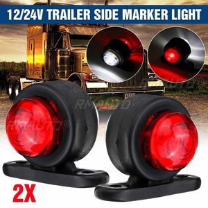 2/4 pièces Feux de gabarit latéraux LED 12V/24V pour camion, remorque et fourgonnette - Product Image 2