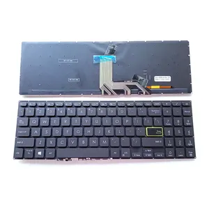 ASUS VivoBook X513 X513E X513EA X513EQ M513 M513 M513I E510 E510M L510 के लिए नया यूएस लैपटॉप कीबोर्ड