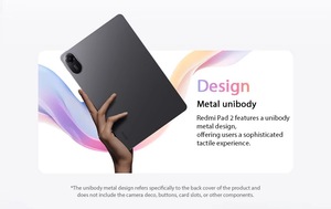 Nuevo Xiaomi <span class=keywords><strong>Redmi</strong></span> <span class=keywords><strong>Pad</strong></span> 2 MTK Helio 2 <span class=keywords><strong>128GB</strong></span> 256GB 11 ''90Hz Pantalla 9000mAh Batería 18W Carga rápida Tablets PC - Product Image 3