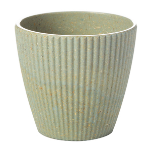 Yicai-maceta clásica de fibra de bambú para plantas, recipiente de carbón vegetal para flores, a rayas, respetuoso con el medio ambiente, Y98 - Product Image 5