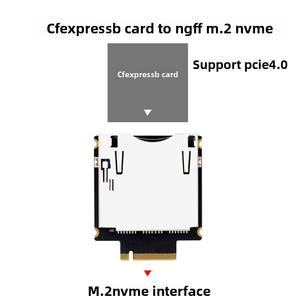 Carte CFExpress Type-B NGFF <span class=keywords><strong>M2</strong></span> <span class=keywords><strong>Mkey</strong></span> Nvme Interface PCI3.0 4.0 X2 Ordinateur portable interne SATA 3.0 Port d'extension Nouveau disque dur 2 To Capacité 1 Go - Product Image 4
