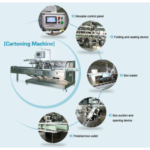 [Автоматическая сортировка + упаковка подушек + упорядоченная Сортировка + бокс] машина для производства закусок и белковой энергии мюсли - Product Image 5