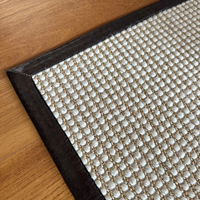 Nouvelle Tendance Tapis en Laine de Nouvelle-Zélande et Sisal Doux Confortable Antidérapant Épais pour Usage Domestique Écologique Taille Personnalisée avec Dos Antidérapant