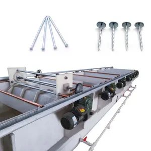 Dingzhou BEST Chinese manufacturer high quality Hot sale roll plating machine for nails zinc coating