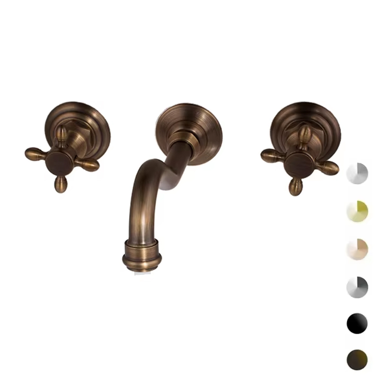 vintage chrome wall tap