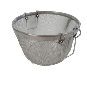 Passoire à emboutissage en maille personnalisée avec poignées pliantes pour pâtes à frire salades passe au lave-vaisselle - Product Image 1