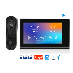 1080P IP <strong>Video</strong> <strong>Intercom</strong> TUYA Smart WIFI Doorbell <strong>Video</strong> Camera Night Vision Motion Detection Kit Cat 5/RVV4/ POE Connection - Product Image 1